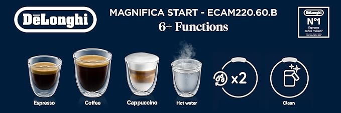 Delonghi ECAM220.60.B Magnifica Start - Image 5